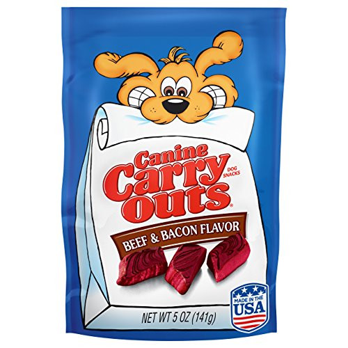 Canine Carry Outs Beef And Bacon Flavor Dog Treats_ 5_Ounce Canine Carry Outs Beef And Bacon Flavor Dog Treats_ 5_Ounce