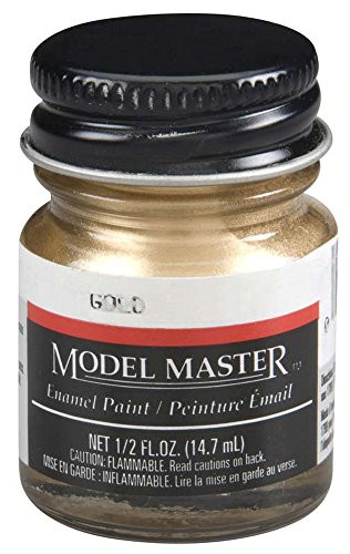 Testor Corp. Gold 1 2 oz Enamel Paint Bottle