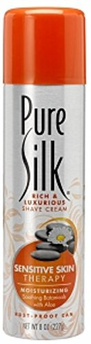 7 Seas Pure Silk Shave Sensitive_ 8 oz