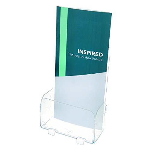 Deflecto 51601 Foldem_up clear leaflet pockets_ 6 pk