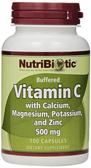 Nutribiotic Buffered Vitamin C_ 500 mg_ 100 Caps Nutribiotic Buffered Vitamin C_ 500 mg_ 100 Caps