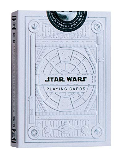 theory11 Star Wars Playing Cards Silver Edition _ Light Side _White_ _STAR_WARS_WHITE_T11_