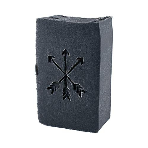 Three Arrows Charcoal and Tea Tree Bar Soap Three Arrows Charcoal and Tea Tree Bar Soap