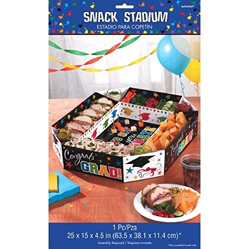 Amscan Grad Snack Stadium | Party Favor