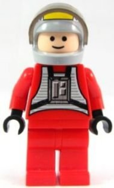 Lego Star Wars B_Wing Pilot Minifigure Lego Star Wars B_Wing Pilot Minifigure