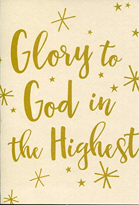 Glory to God in The Highest _ Christmas Boxed Card _ 15 Cards and Envelopes Blank Inside Glory to God in The Highest _ Christmas Boxed Card _ 15 Cards and Envelopes Blank Inside