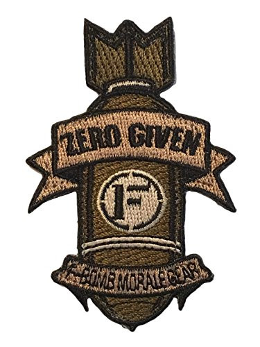 Zero Given F_Bomb Embroidered Morale Patch