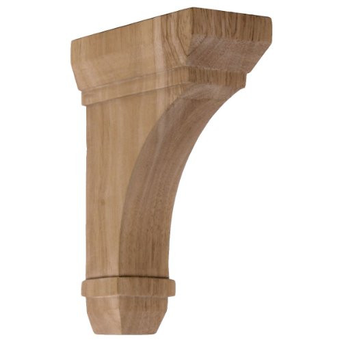 Ekena Millwork BKT02X05X07STRO  2 1/4-Inch W by 5-Inch D by 7-Inch H Stockport Bracket, Red Oak