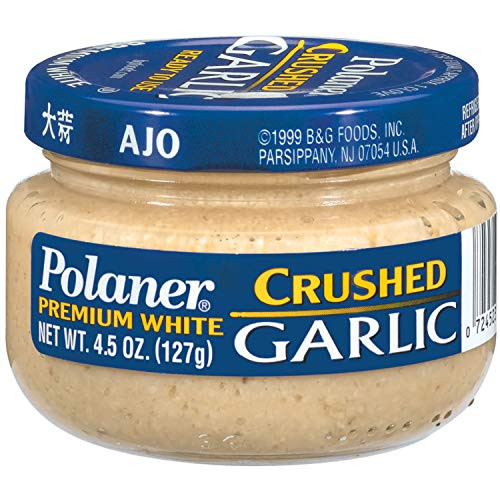 Polaner Premium White Crushed Garlic_ 4.5 Ounce