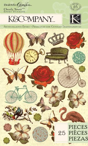 EK Success K and Company Engraved Garden Icon Clearly Yours