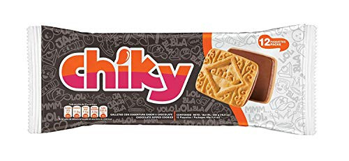 Galletas Chiky de Pozuelo _ Chiky Chocolate Cookies Bag _6 cookies each pack_ _12 Pack_