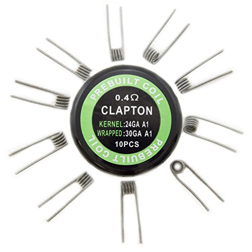EX ELECTRONIX EXPRESS Pack of 10 pre_Built Clapton Coil Wires for D.I.Y. Projects