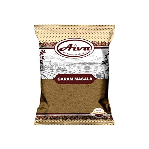 AIVA Garam Masala Indian Spice Blend Salt Free All Natural _ Vegan _ Gluten Free Ingredients _ NON_GMO _ No Colors _ Indian Origin _ Indian Spice Blend _ _7 oz_ AIVA Garam Masala Indian Spice Blend Salt Free All Natural _ Vegan _ Gluten Free Ingredients _ NON_GMO _ No Colors _ Indian Origin _ Indian Spice Blend _ _7 oz_