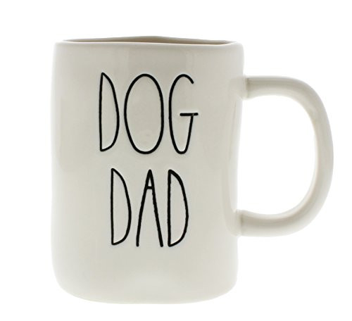 Rae Dunn by Magenta DOG DAD Ceramic LL Coffee Mug