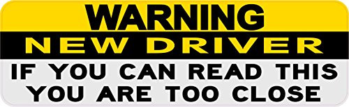 StickerTalk If You Can Read This You Are Too Close Magnet_ 10 inches by 3 inches