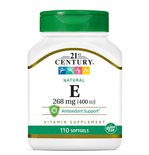 21st Century E 400 I.U. Natural _D_Alpha_ Softgels_ 110_Count