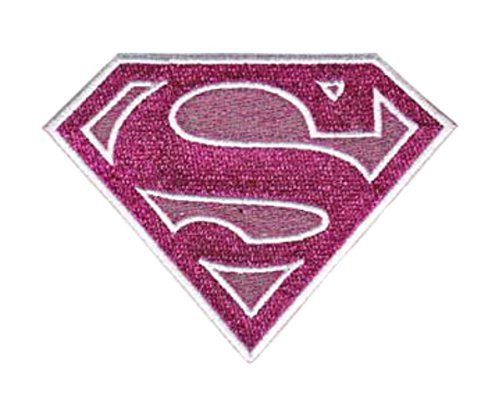 J and C Family Owned DC Comics Supergirl Logo Embroidered Sew Iron_on Patch Appliquees
