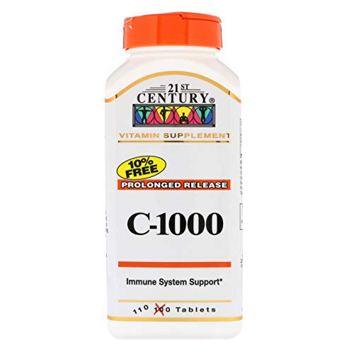 21 ST CENTURY C 1000mg TIME RELEASE 110 CAPLETS