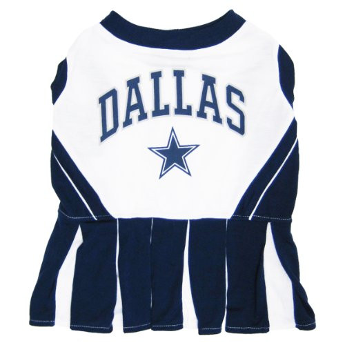 Dallas Cowboys NFL Cheerleader Dress For Dogs - Size Medium Dallas Cowboys NFL Cheerleader Dress For Dogs - Size Medium
