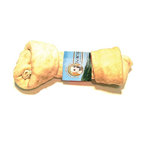Wholesome Hide USA Rawhide Knotted Bone _ 7_8 inch
