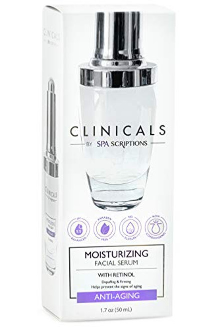 Spascriptions Clinicals Vitamin C Serum Retinol Face Serum Collagen  and  Ceramides Face Oil Peptide Serum for face _ 1.7 Ounce _Moisturizing_ Spascriptions Clinicals Vitamin C Serum Retinol Face Serum Collagen  and  Ceramides Face Oil Peptide Serum for face _ 1.7 Ounce _Moisturizing_