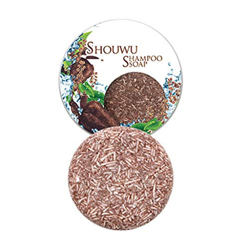 HTHJSCO Shampoo Bar for All Hair Types _ Hair Darkening Shampoo Bar _ Solid Shampoo Bar_ Hair Shampoo Bar for Dry_ Oily and Damaged Hair _B_