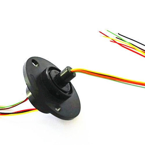 12.5mm 300Rpm 6 Wires CIRCUITSx2A Capsule Slip Ring AC 240V F Monitor Robotic
