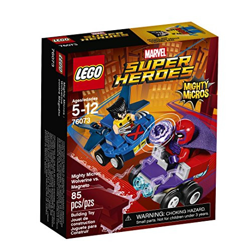 LEGO Super Heroes Mighty Micros: Wolverine Vs. Magneto 76073 Building Kit LEGO Super Heroes Mighty Micros: Wolverine Vs. Magneto 76073 Building Kit