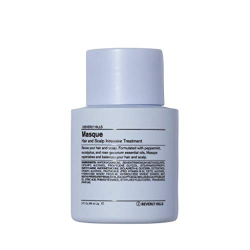 J Beverly Hills Blue Masque_ Hair and Scalp Intensive Treatment_ 3 oz