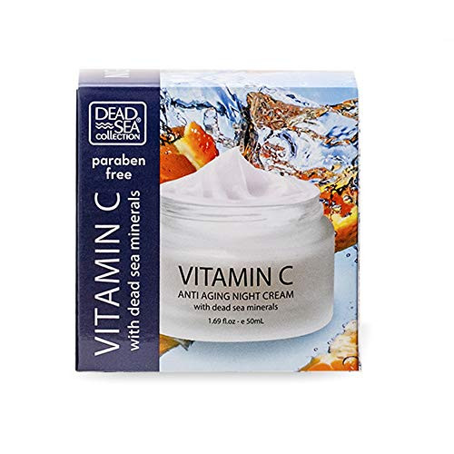 Dead Sea Collection Anti_Aging Night Cream enriched with Dead Sea Minerals and Vitamin C 1.69fl.oz Dead Sea Collection Anti_Aging Night Cream enriched with Dead Sea Minerals and Vitamin C 1.69fl.oz