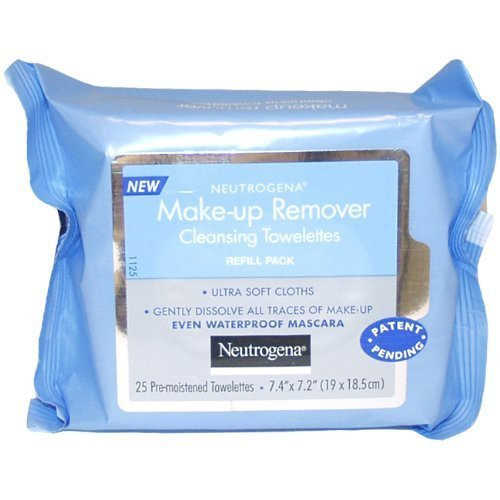 NEUTROGENA MAKEUP REMOVER _ 25EA J and J CONSUMER SECTOR