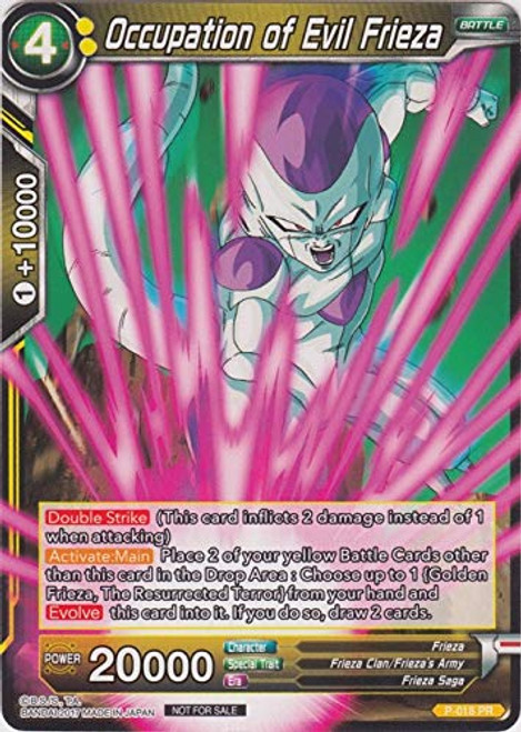 Dragon Ball Super TCG _ Occupation of Evil Frieza _Foil Version_ Cards Ball Super Cards _ P_018