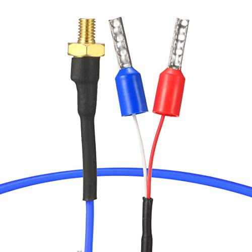uxcell Thermocouple K Type_ 0_260C M4 Screw Temperature Sensor Probe 0.4ft for 3D Printer