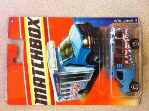 Matchbox 2011 GMC Bus #62 Star Home Tours Bus City Action