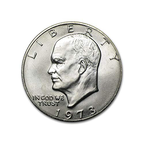 1973 P Eisenhower IKE Clad Dollar Brilliant Uncirculated