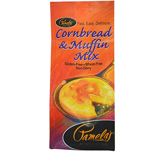 Pamela's Products_ Cornbread  and  Muffin Mix_ 12 oz _340 g__PACK 1_