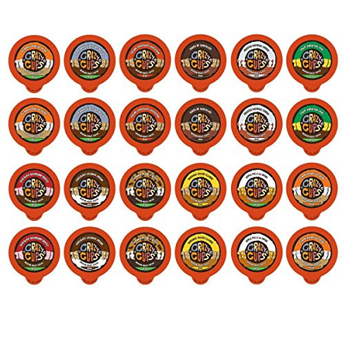 Crazy Cups Decaf Single Serve Flavored Coffee for Keurig K cup Brewer, 30 Count