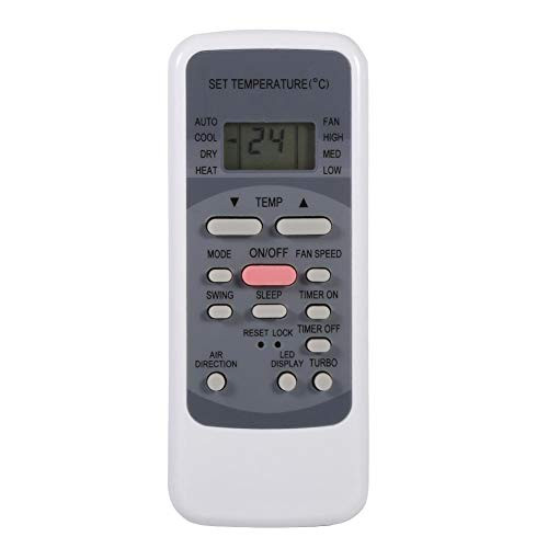 Ymiko Air Conditioner Remote Control Replacement Universal Controller for Midea R51M E Universal Air Conditioner Remote Control Fit for Midea Brand