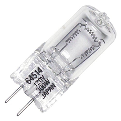 Eiko 64514 Projection T6 GX6.35 Base Halogen Bulb_ 120V 300W