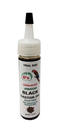 B's Organic Jamaican Black Castor Oil Scalp Food 1 oz Trial Size