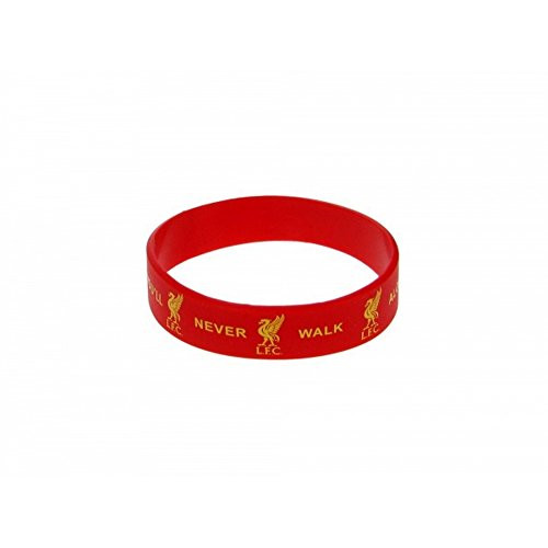Liverpool FC Official Soccer Silicone Wristband _One Size_ _Red_