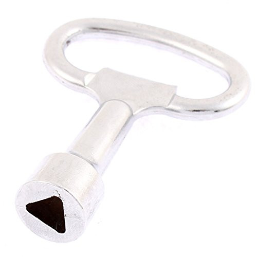 uxcell Triangle Socket Spanner Key for 7mm Triangular Panel Lock