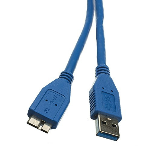 Micro USB 3.0 Cable_ Blue_ Type A Male Micro_B Male_ A Male to Micro B High Speed USB Cable_ 10 ft_ Cablewholesale