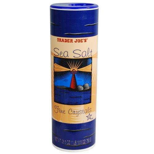 Trader Joes Sea Salt Fine Crystals 26.5 Oz. _Pack of 1_