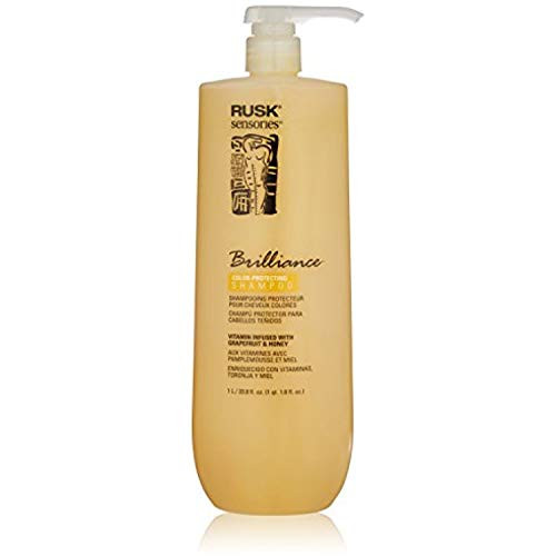 RUSK Sensories Brilliance Grapefruit and Honey Color Protecting Shampoo, 33.8 Fl. oz.