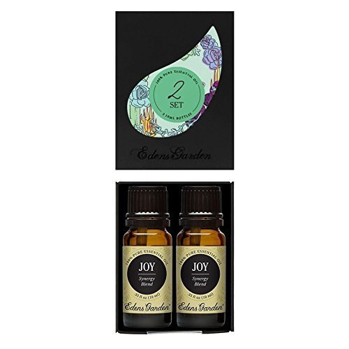 Edens Garden Joy Value Pack Synergy Blend 100% Pure Undiluted Therapeutic Grade GC/MS Certified Essential Oil