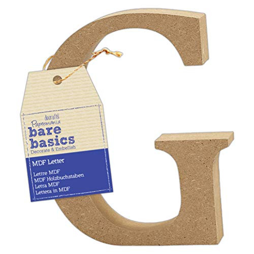 MDF Letter _1 Piece_ _ Bare Basics _ G