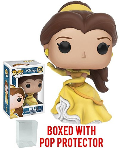 Funko Pop! Disney: Beauty & The Beast - Belle Gown Version Vinyl Figure (Bundled with Pop BOX PROTECTOR CASE)