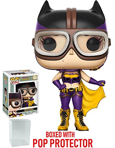 Funko Pop! Heroes: DC Bombshells - Batgirl Vinyl Figure (Bundled with Pop BOX PROTECTOR CASE)