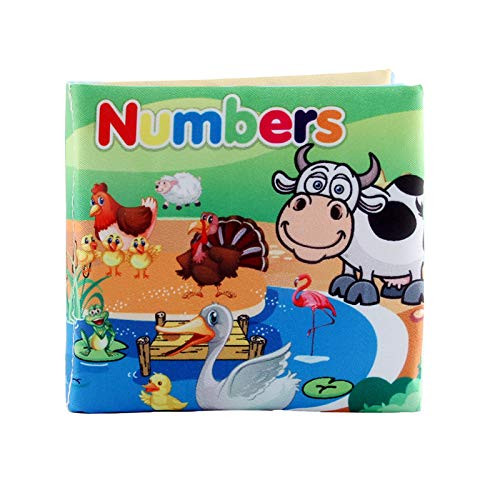 JENPECH Baby Marine Animal Learning Activity Soft Cloth Book Kids Early Educational Toys _ A Game Developed by Educators Cognition Preschool Learning  and  Educational Toy for Kids Age 1 Plus  E